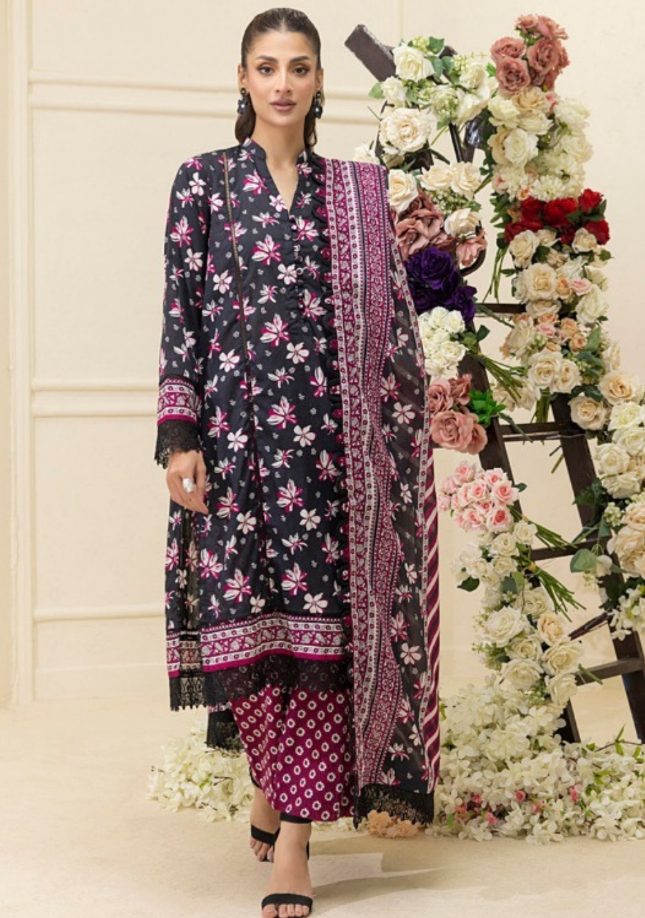 Salina Regalia Digital Printed Lawn 3pc Vol-7 D6