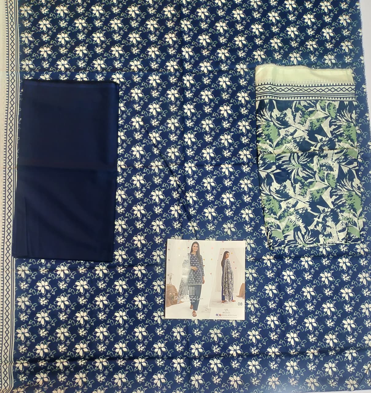 Salina Regalia Digital Printed Lawn 3pc Vol-14-D4