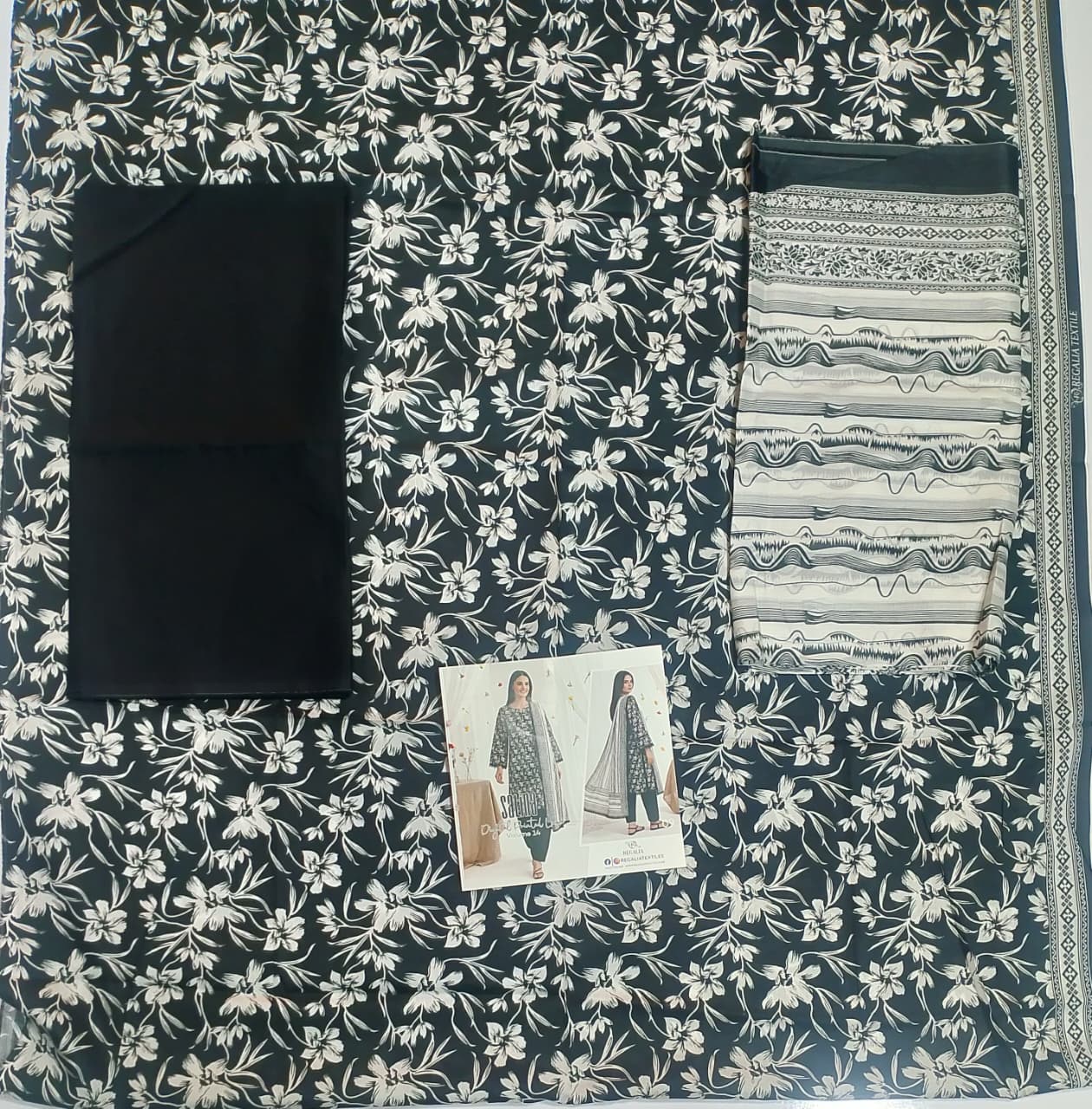 Salina Regalia Digital Printed Lawn 3pc Vol-14-D6
