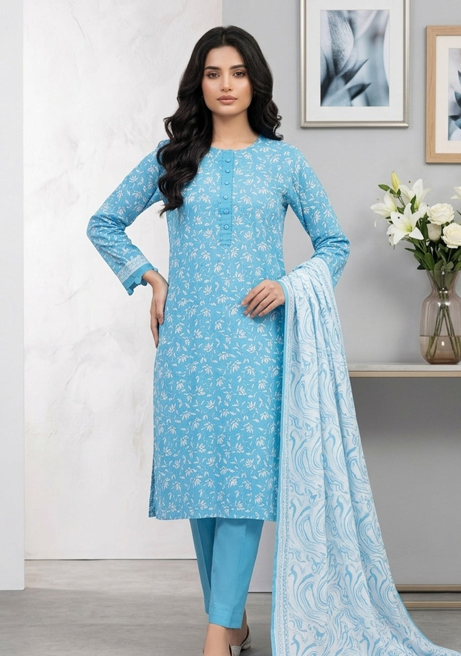 Salina Regalia Digital Printed Lawn 3pc Vol-17-D3