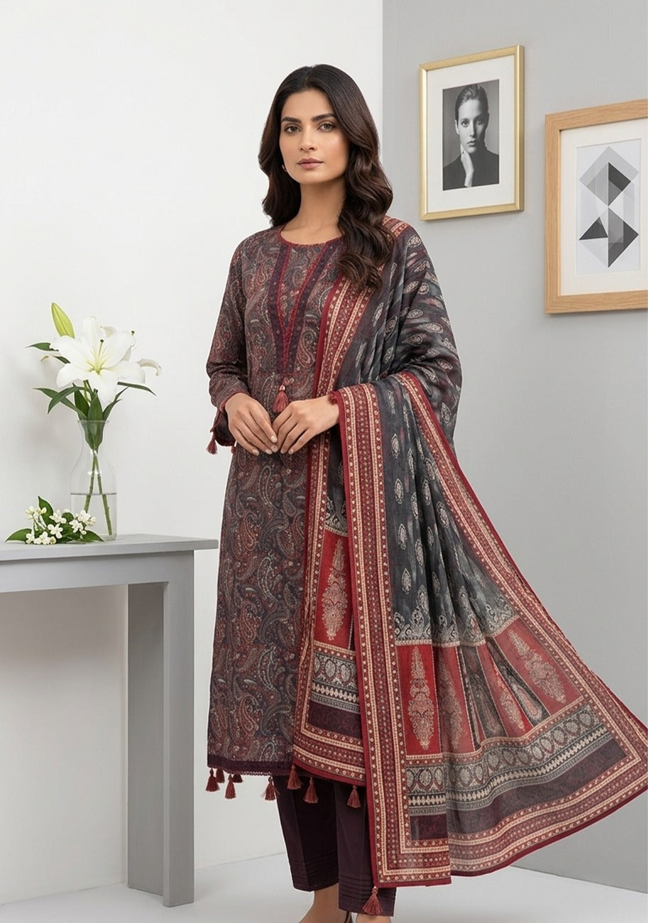 Salina Regalia Digital Printed Lawn 3pc Vol-17-D8