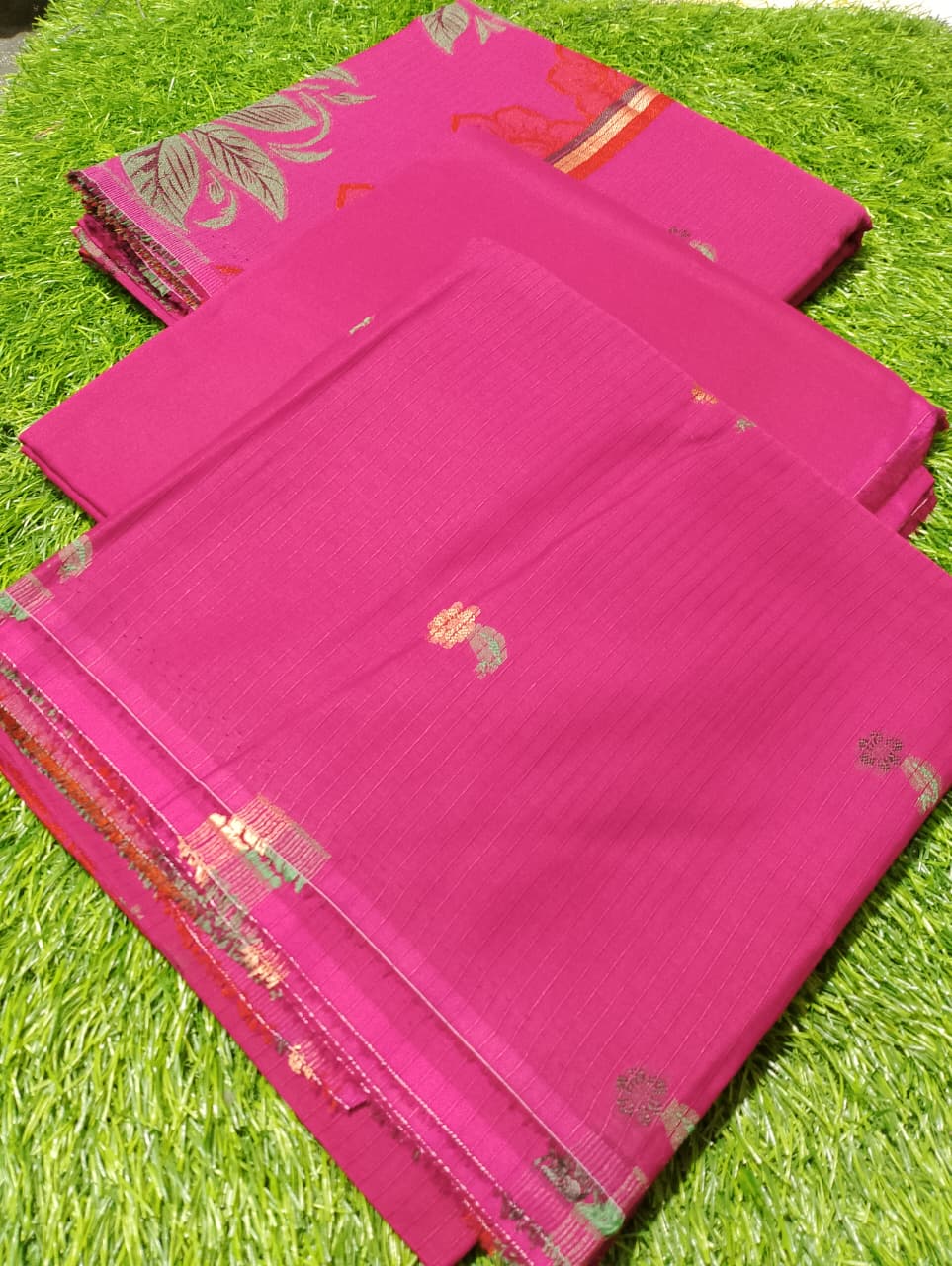 Saya Premium Jaquard 3pc Summer Suit Vol-3-D12