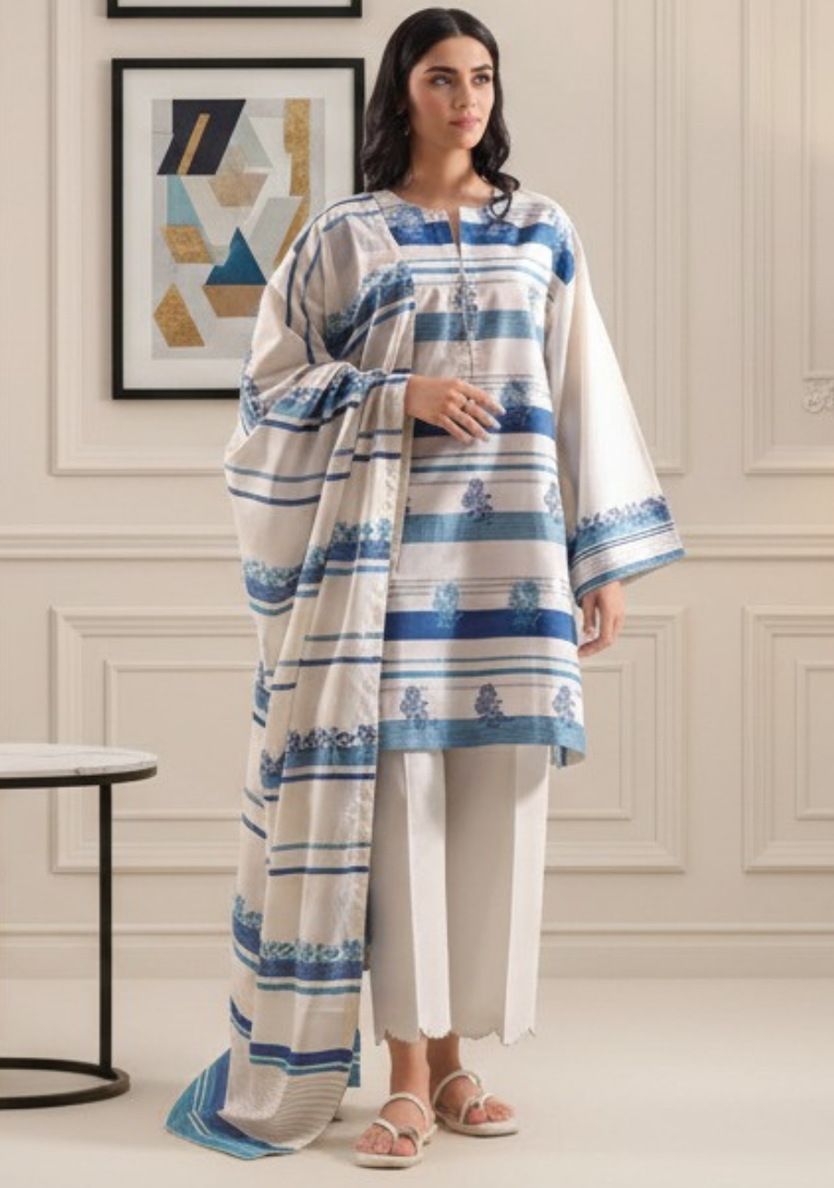 Saya Premium Jaquard 3pc Summer Suit Vol-1.D2