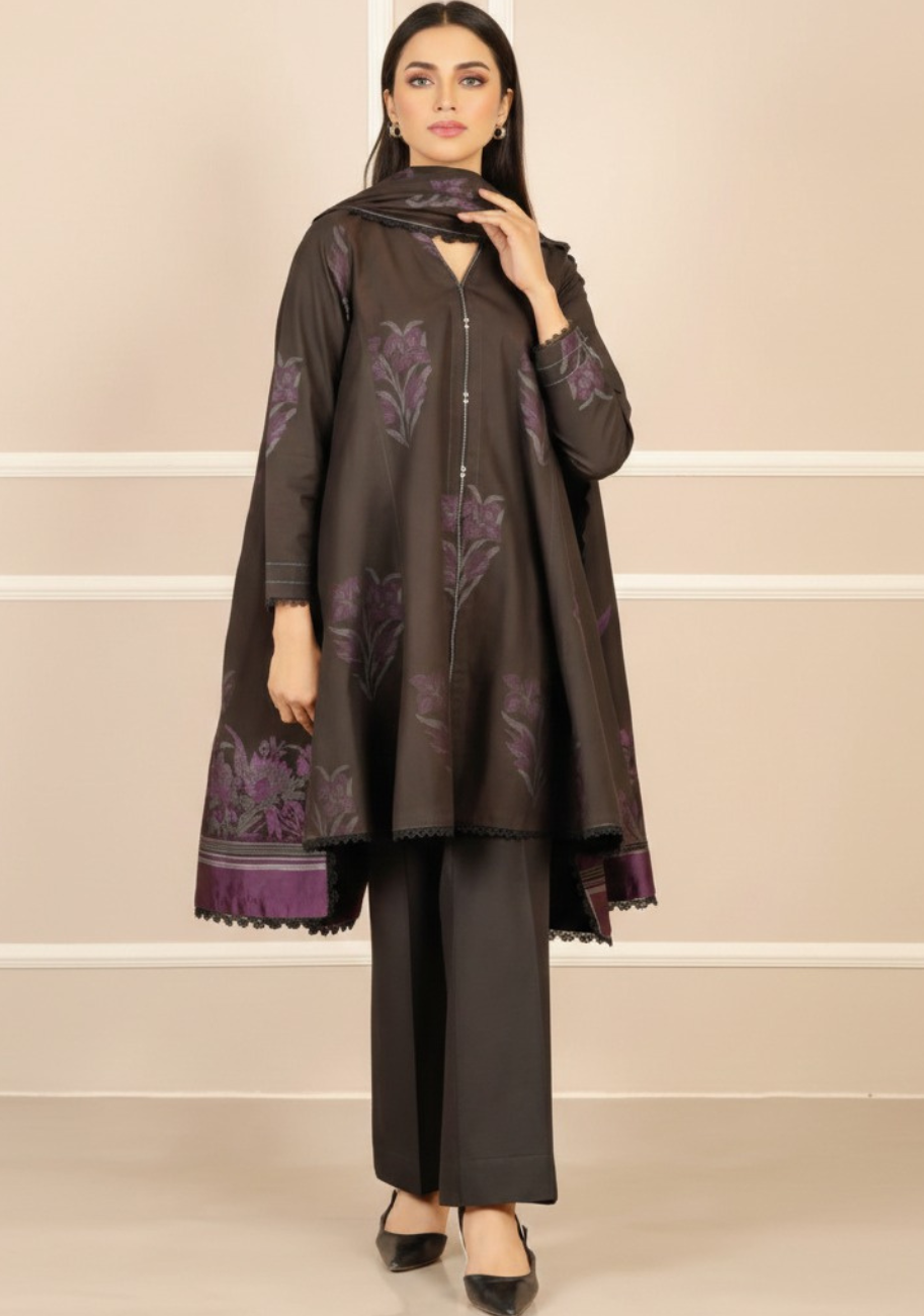 Saya Premium Jaquard 3pc Summer Suit Vol-2.D4