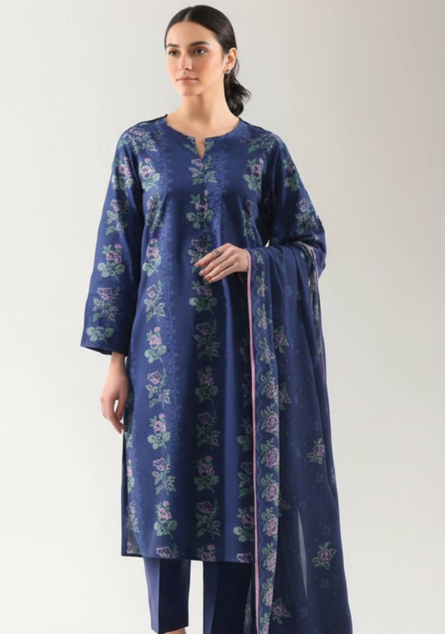 SAYA Premium Printed Lawn 3Pc Vol.07-D4