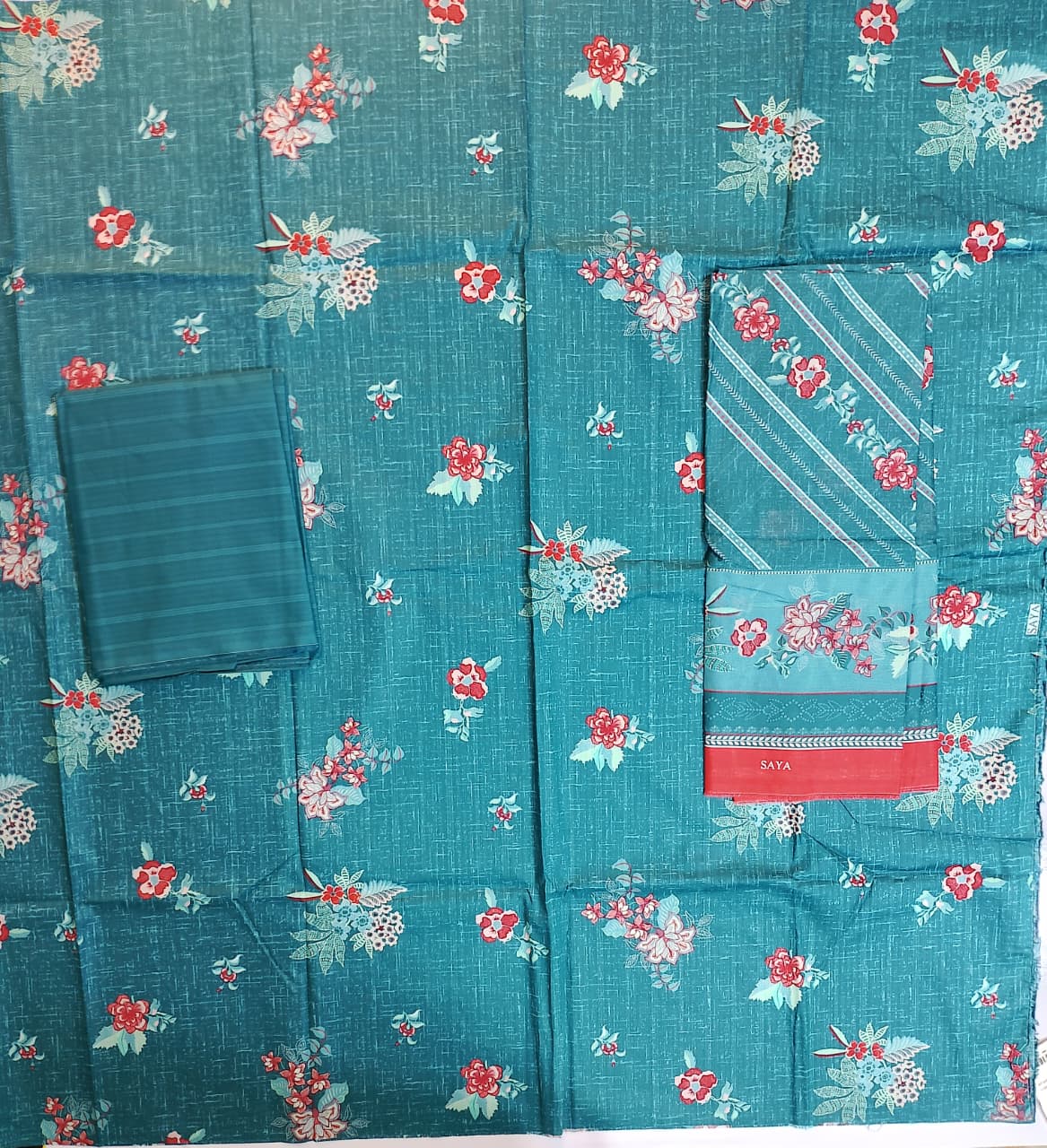 SAYA Premium Printed Lawn 3Pc Vol.12.D5