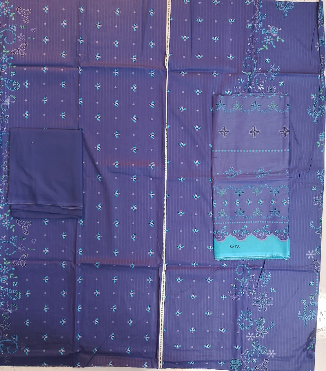 SAYA Premium Printed Lawn 3Pc Vol.12.D6