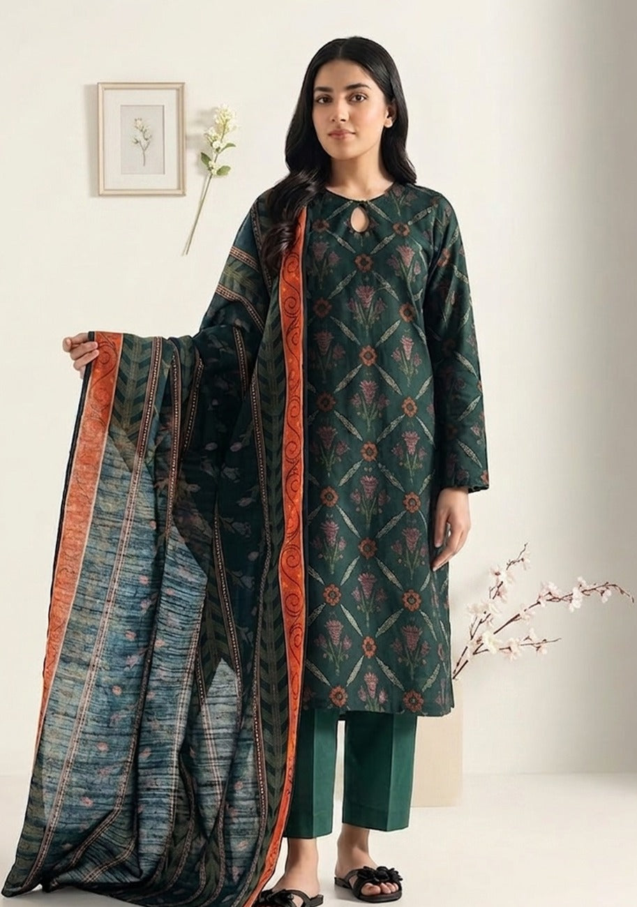 SAYA Premium Printed Lawn 3Pc Vol.11.D1