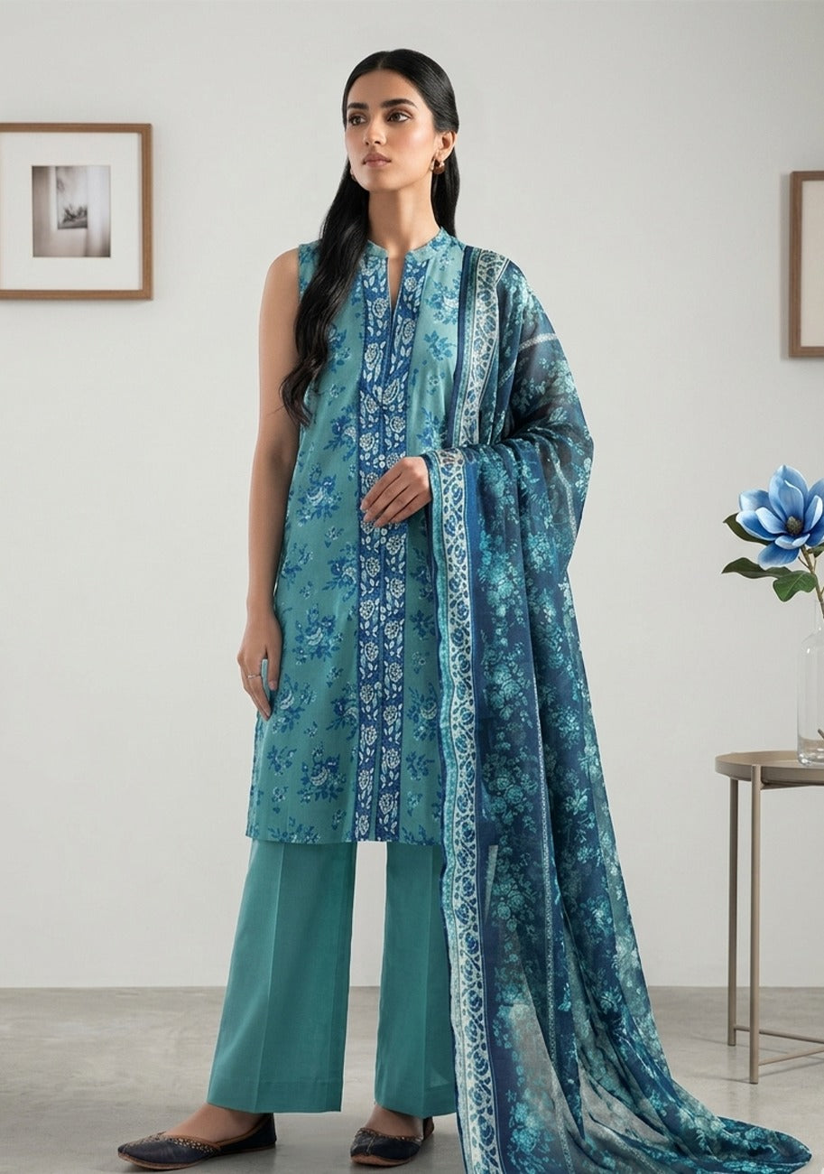 SAYA Premium Printed Lawn 3Pc Vol.11.D10