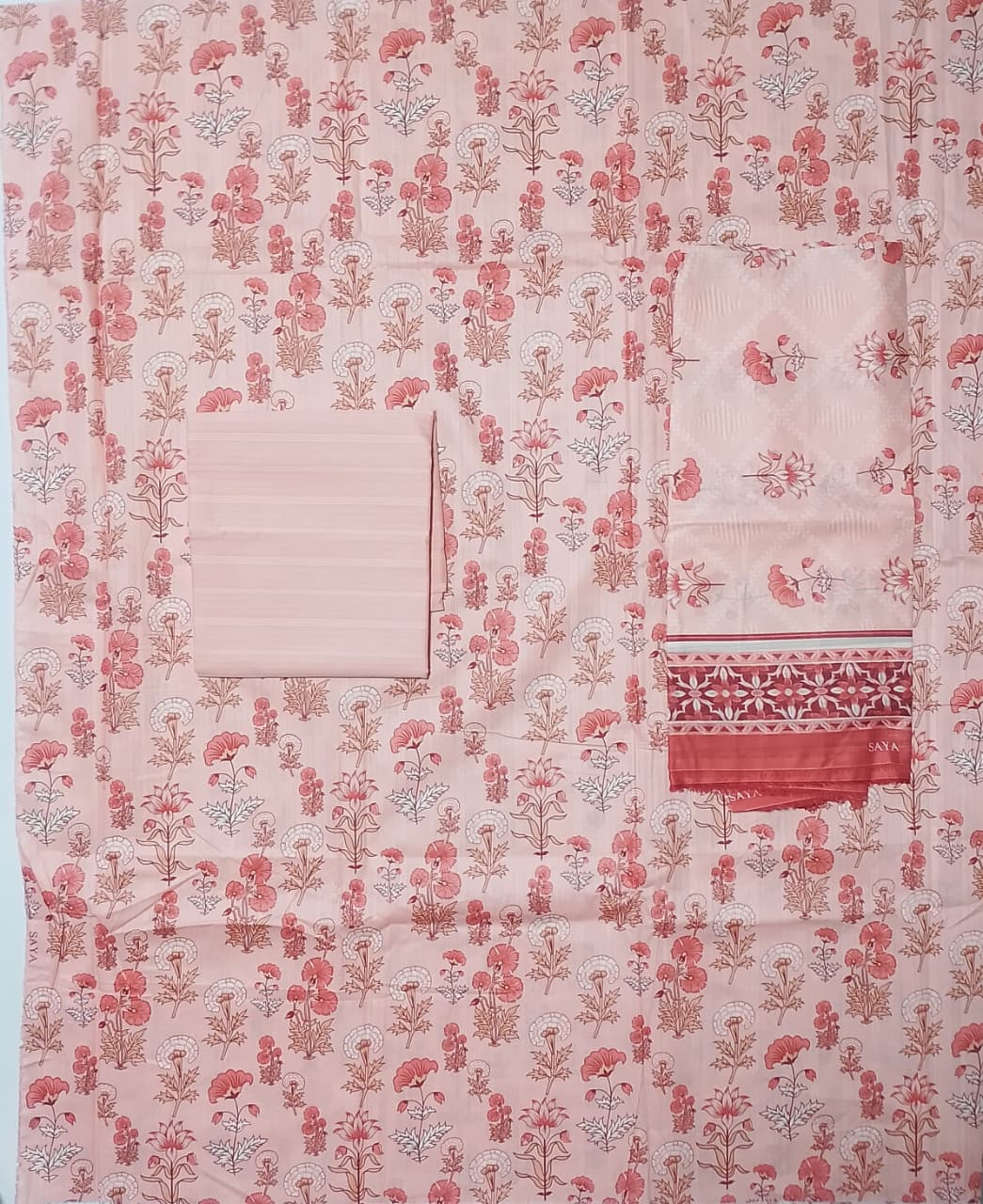 SAYA Premium Printed Lawn 3Pc Vol.11.D13