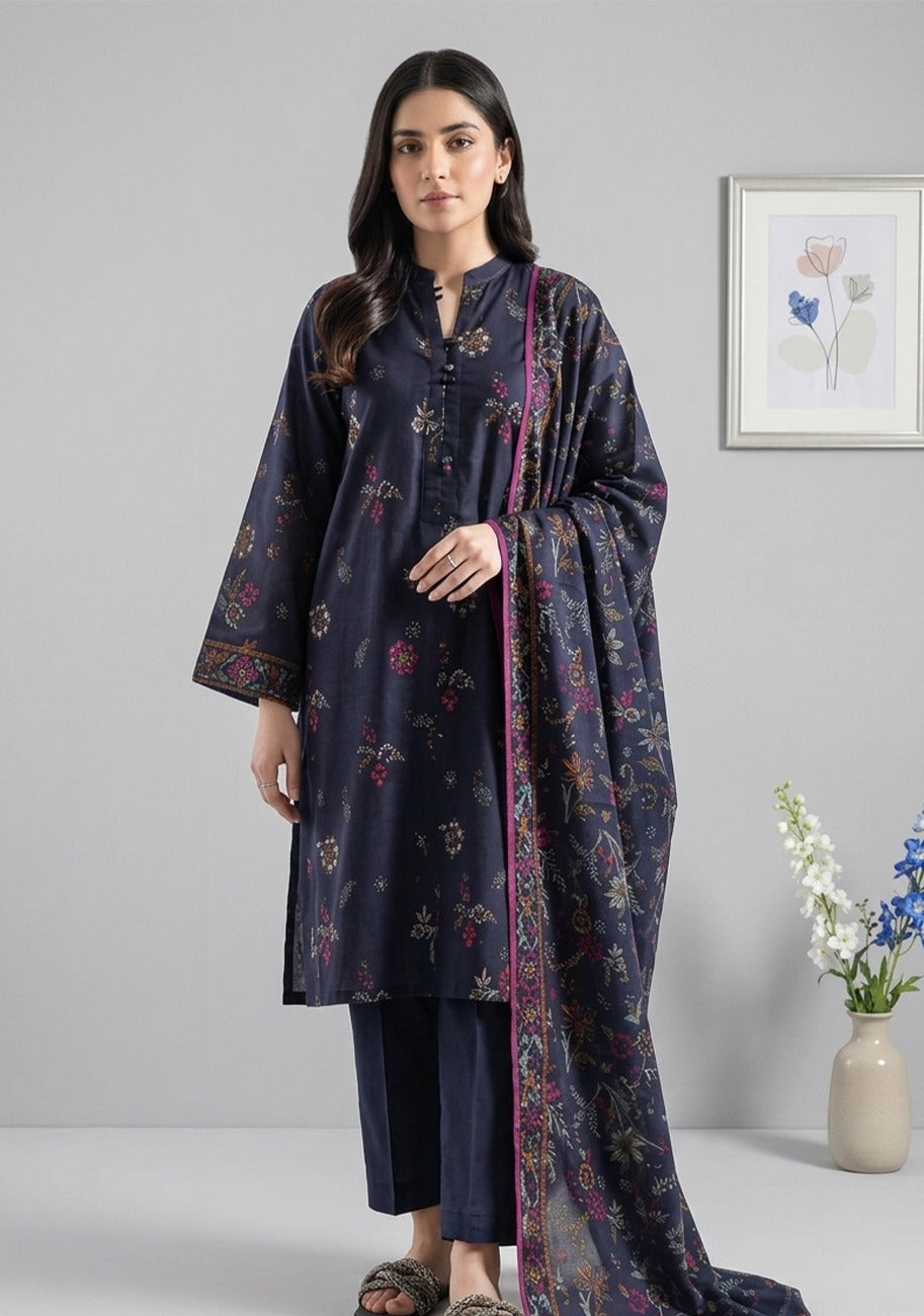 SAYA Premium Printed Lawn 3Pc Vol.11.D4