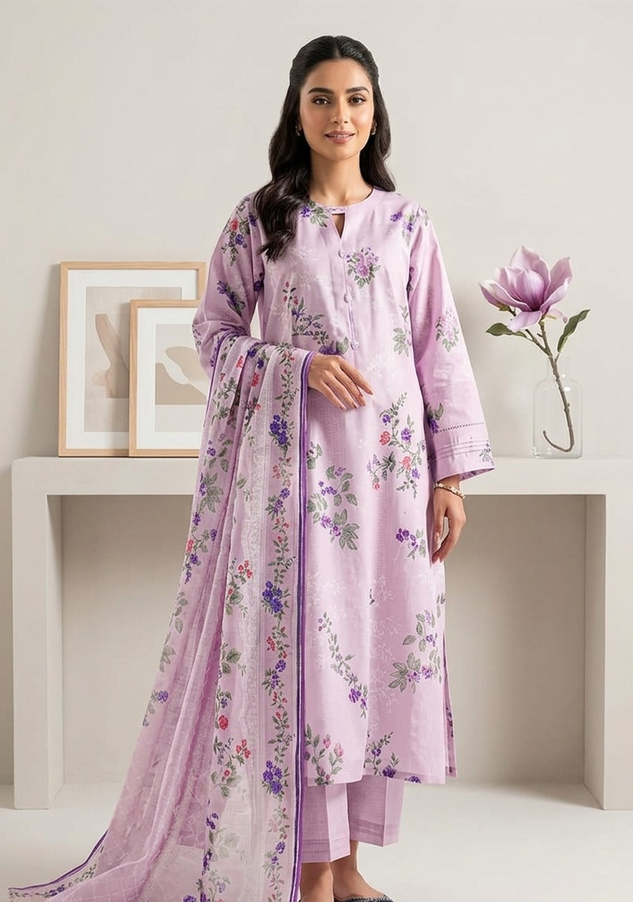 SAYA Premium Printed Lawn 3Pc Vol.11.D8