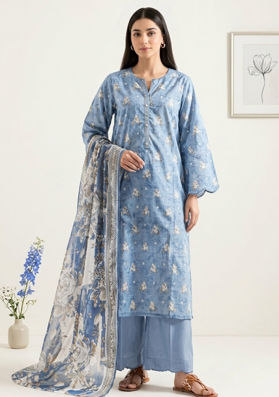 SAYA Premium Printed Lawn 3Pc Vol.11.D7