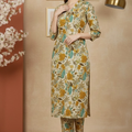 Bin Saeed Luxury Stitched Printed Lawn 2pc Suit D15
