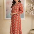 Bin Saeed Luxury Stitched Printed Lawn 2pc Suit D14