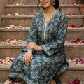 Bin Saeed Luxury Stitched Printed Lawn 2pc-Vol-2,D10