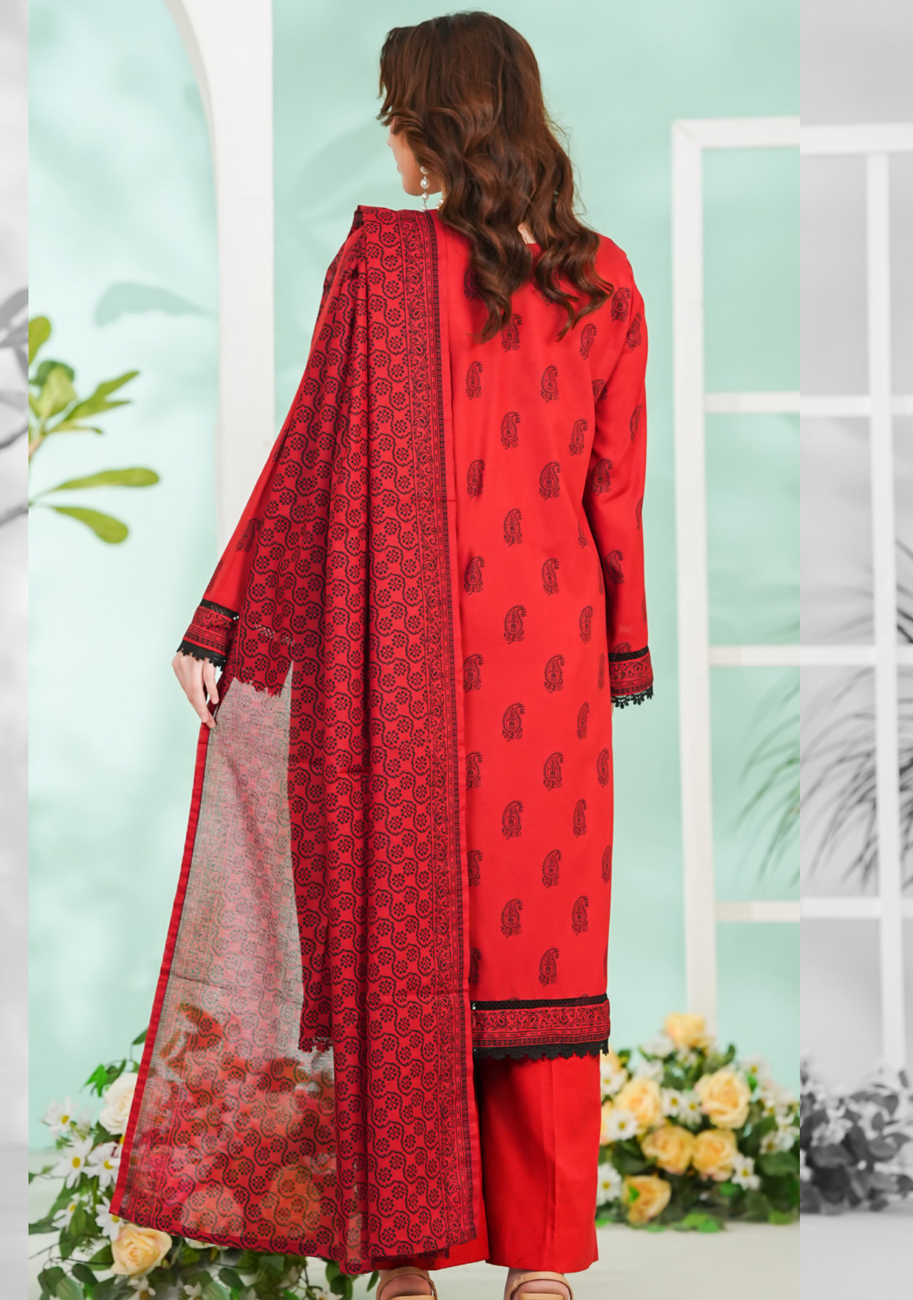 Vs Daman Exclusive Printed Lawn 3pc Vol-3-D6