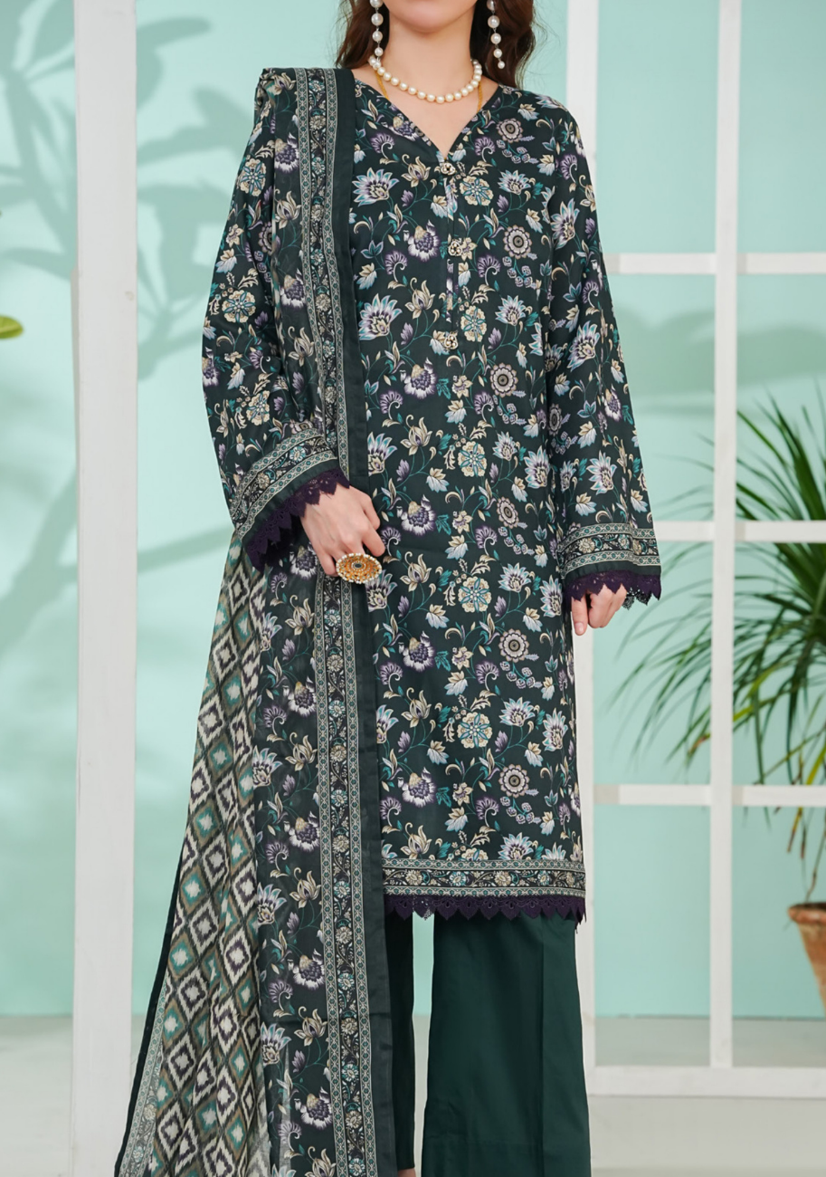 Vs Daman Exclusive Printed Lawn 3pc Vol-2-D7