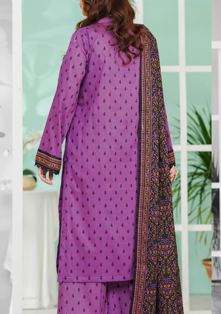 Vs Daman Exclusive Printed Lawn 3pc Vol-2-D11