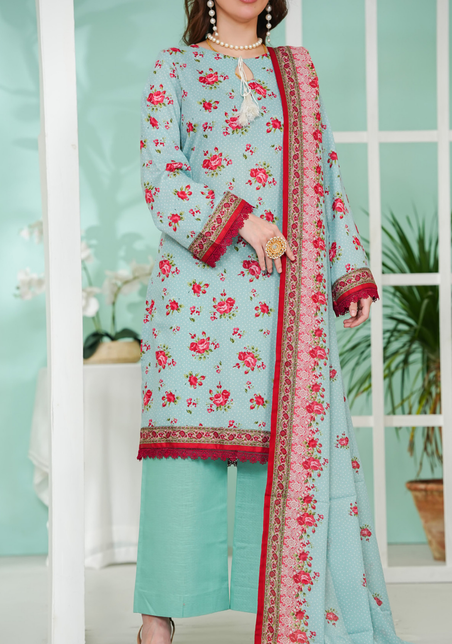 Vs Daman Exclusive Printed Lawn 3pc Vol-2-D2