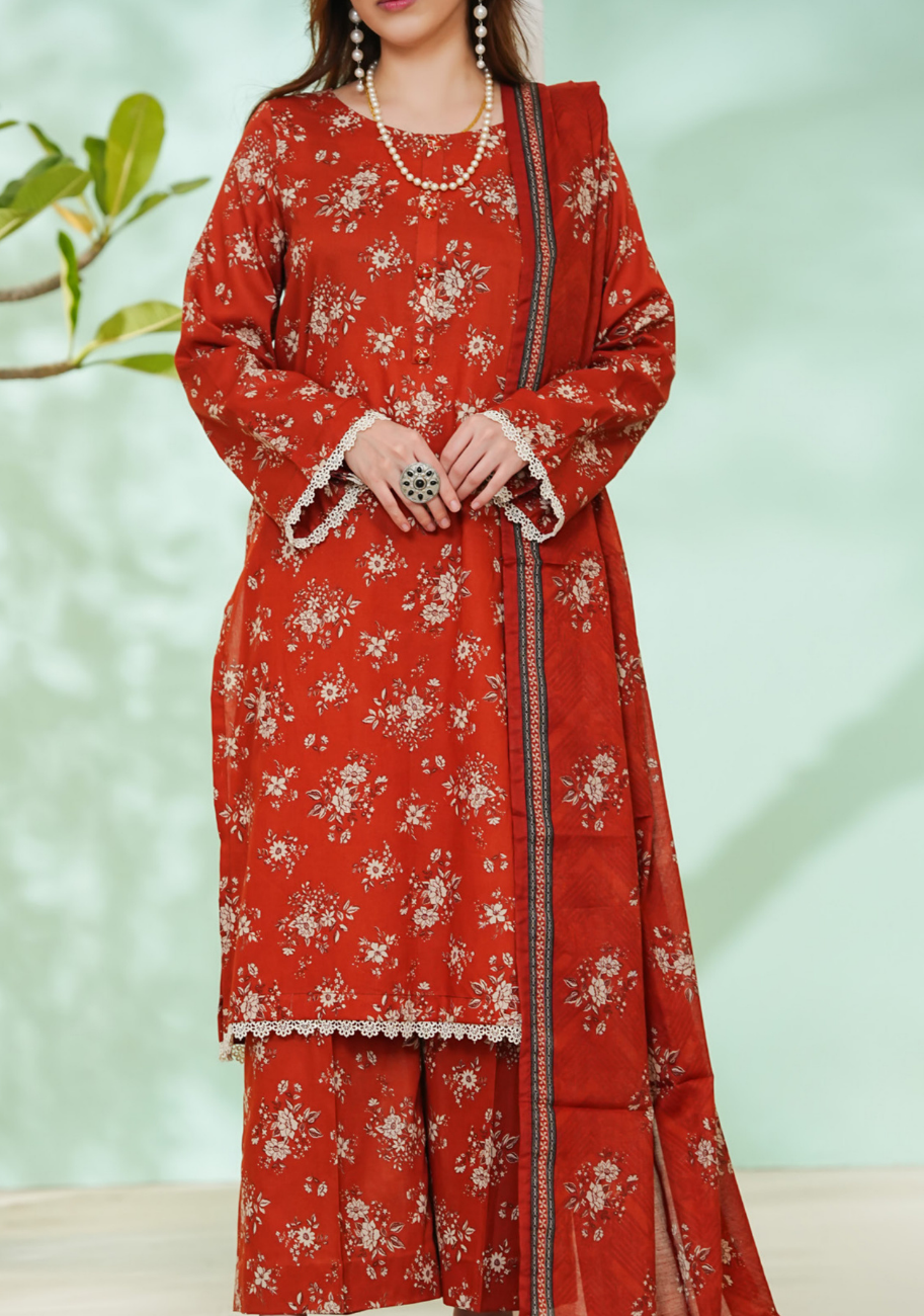 Vs Daman Exclusive Printed Lawn 3pc Vol-1-D19