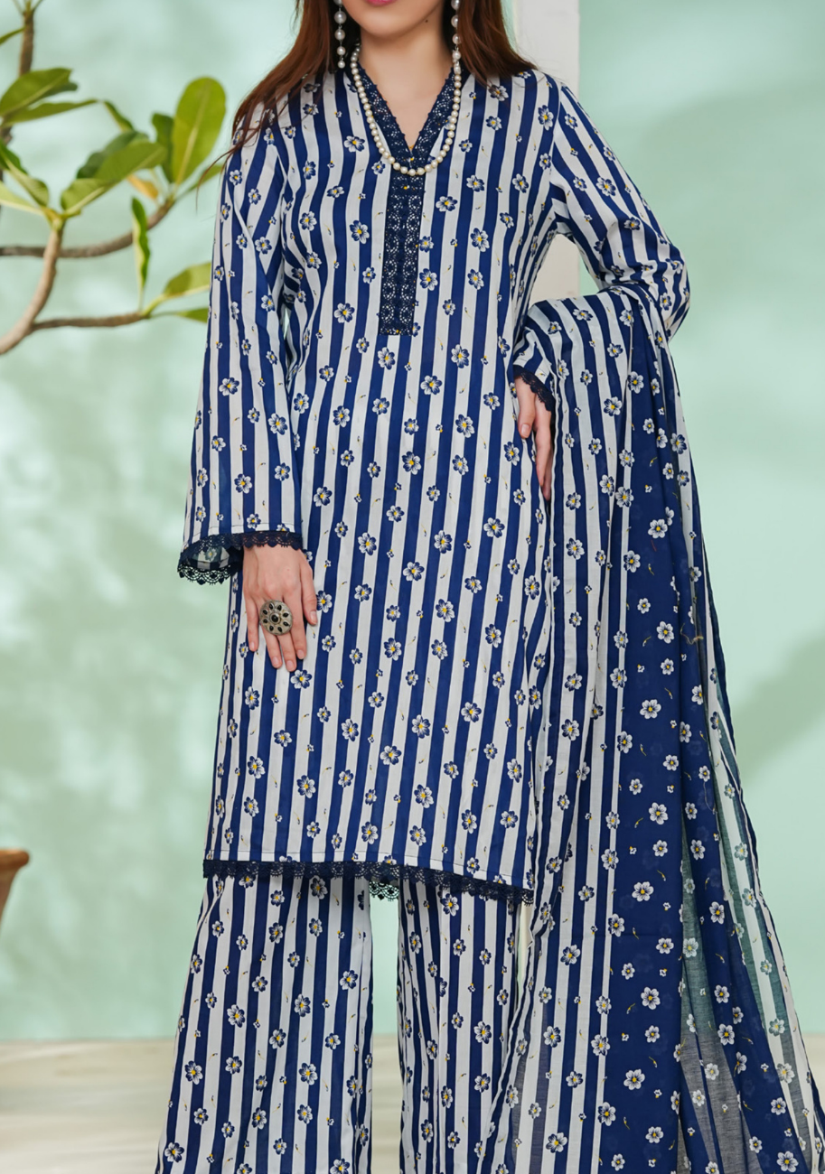 Vs Daman Exclusive Printed Lawn 3pc Vol-1-D20