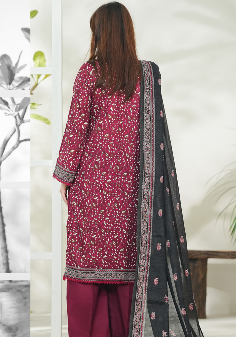 Vs Daman Exclusive Printed Lawn 3pc Vol-1-D28