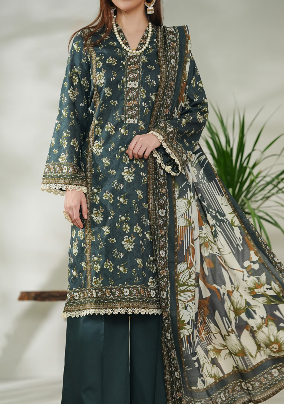 Vs Daman Exclusive Printed Lawn 3pc Vol-3-D29