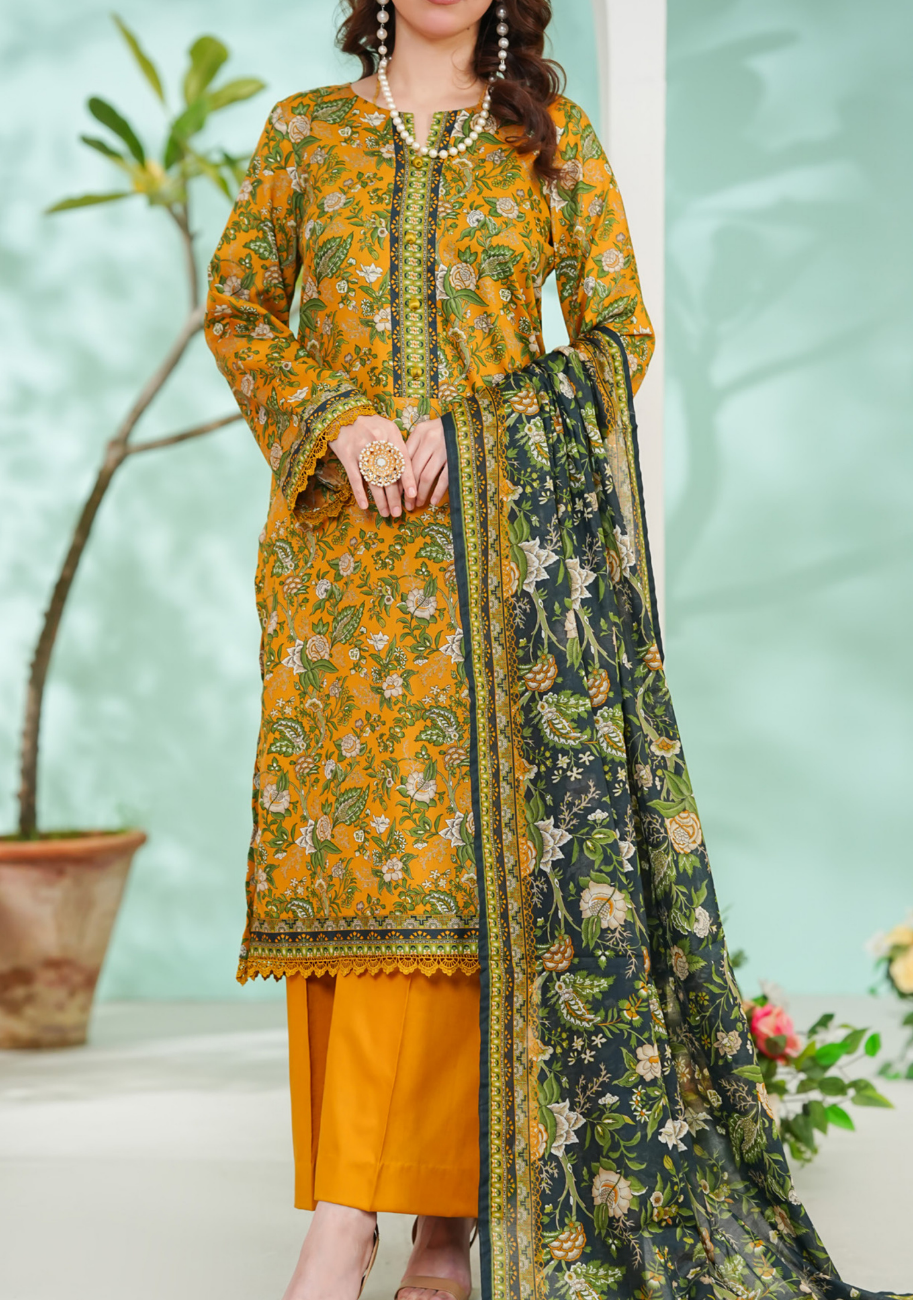Vs Daman Exclusive Printed Lawn 3pc Vol-2-D4