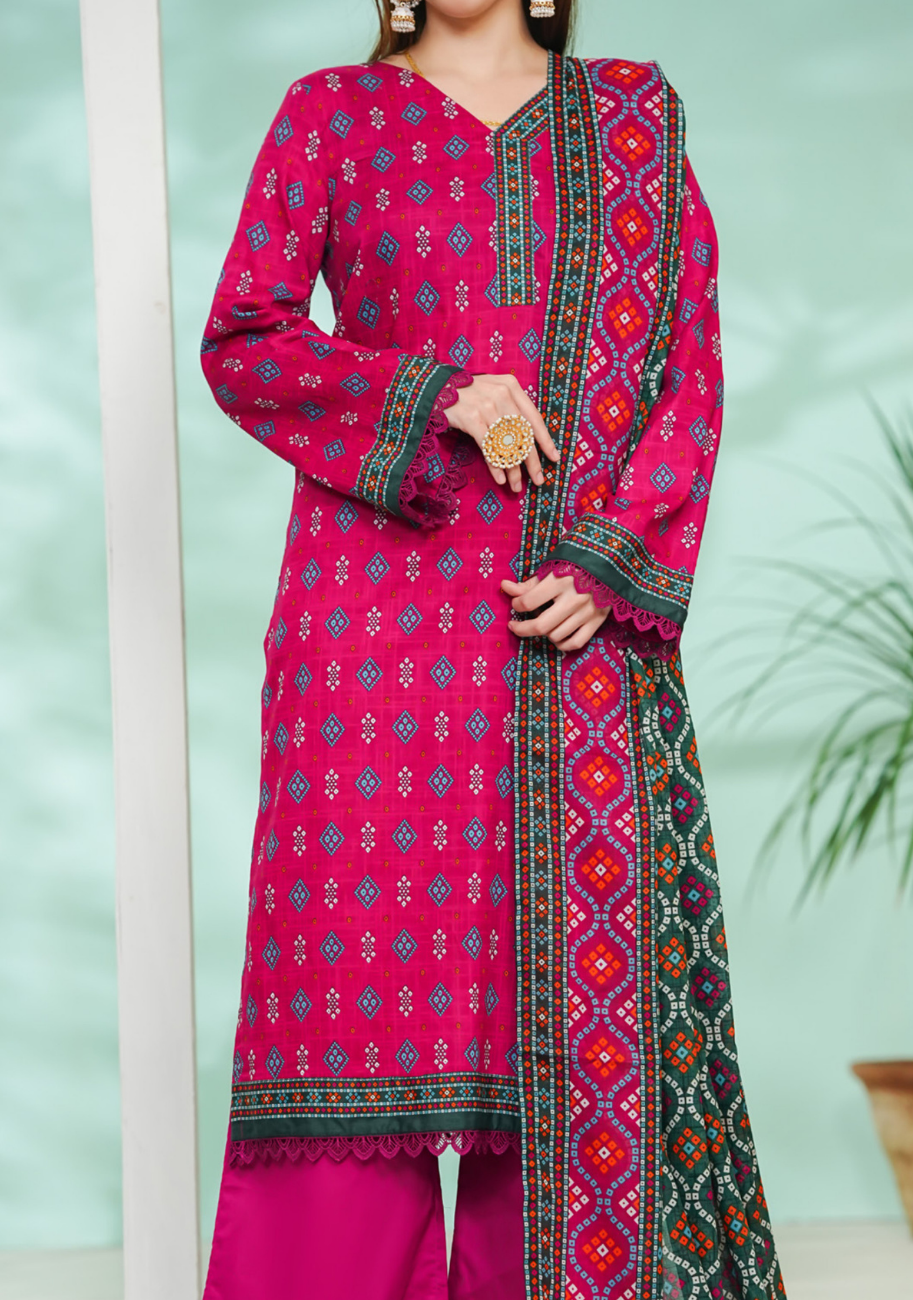 Vs Daman Exclusive Printed Lawn 3pc Vol-3-D5