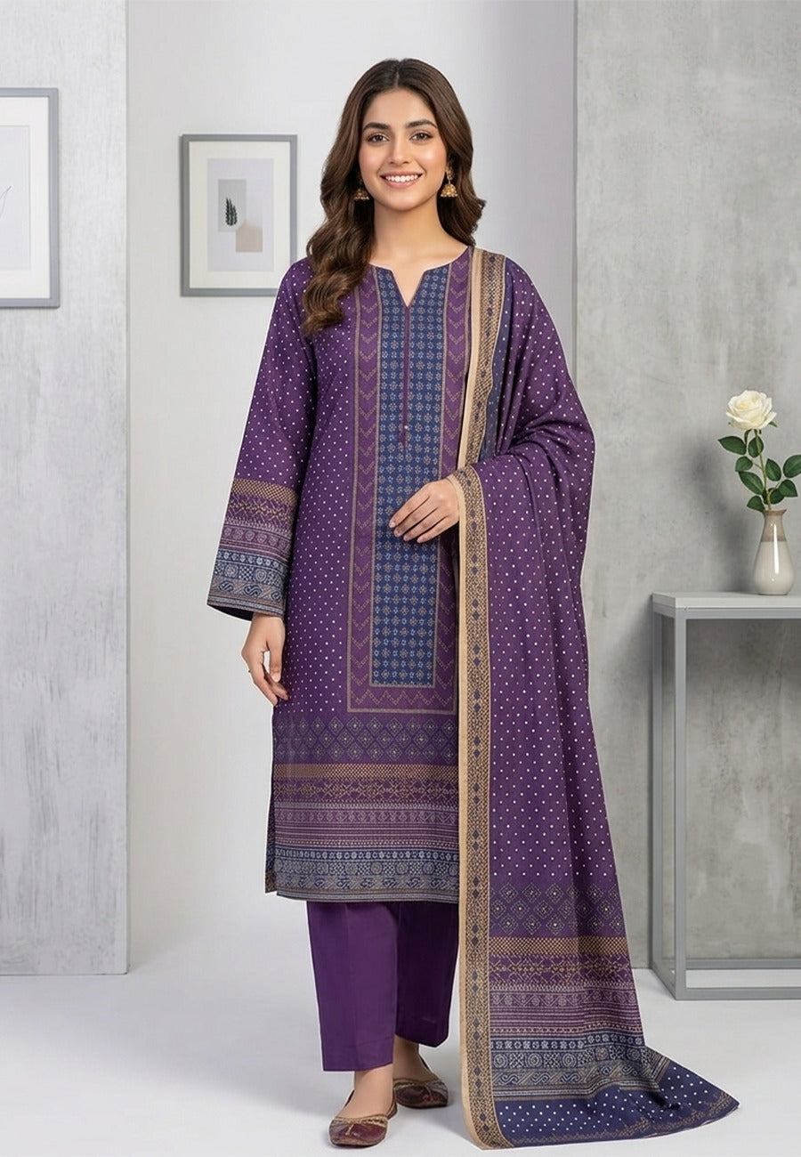 Vs Daman Exclusive Printed Lawn 3pc Vol-2-D2