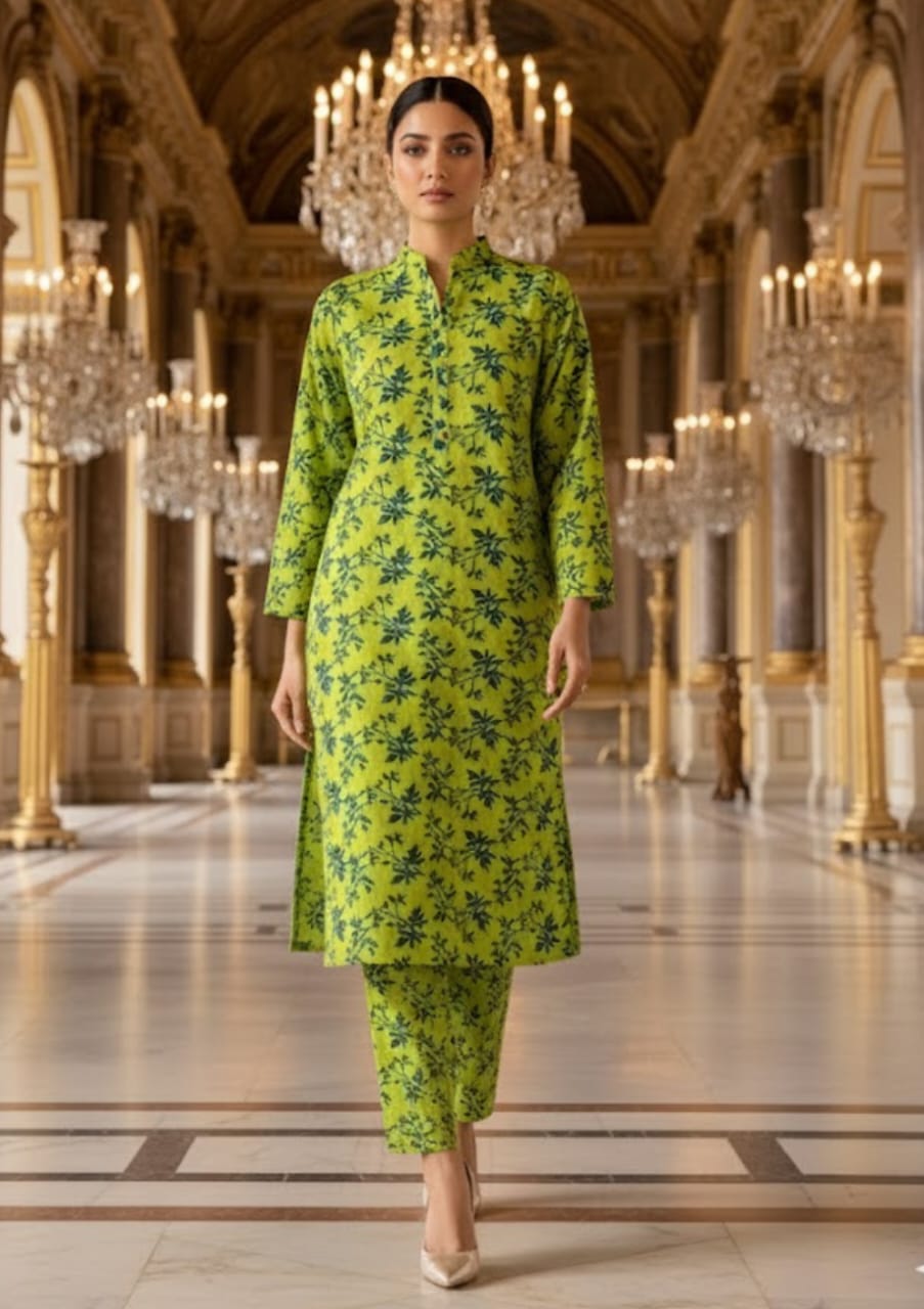 Sabeen Banadora Allover Linen 2pc d31