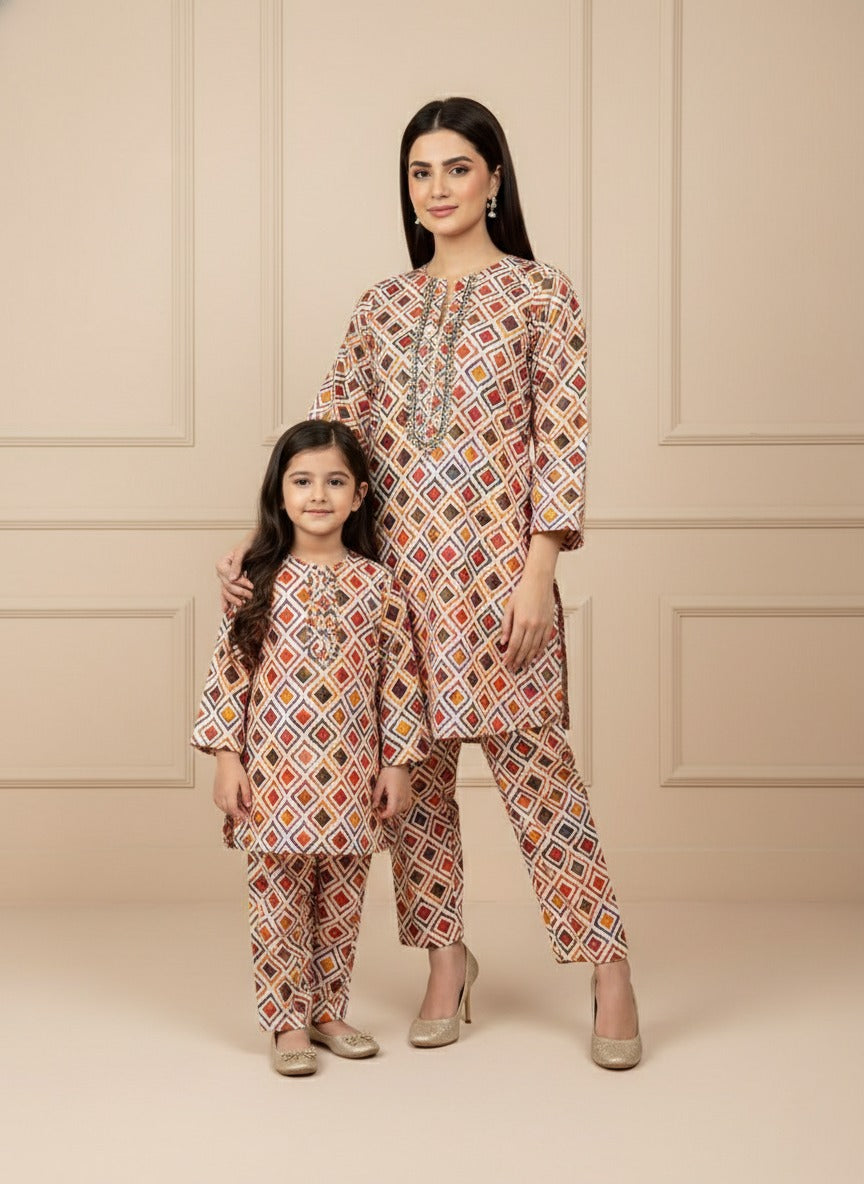 Sabeen Printed Lawn Cut Piece-D4
