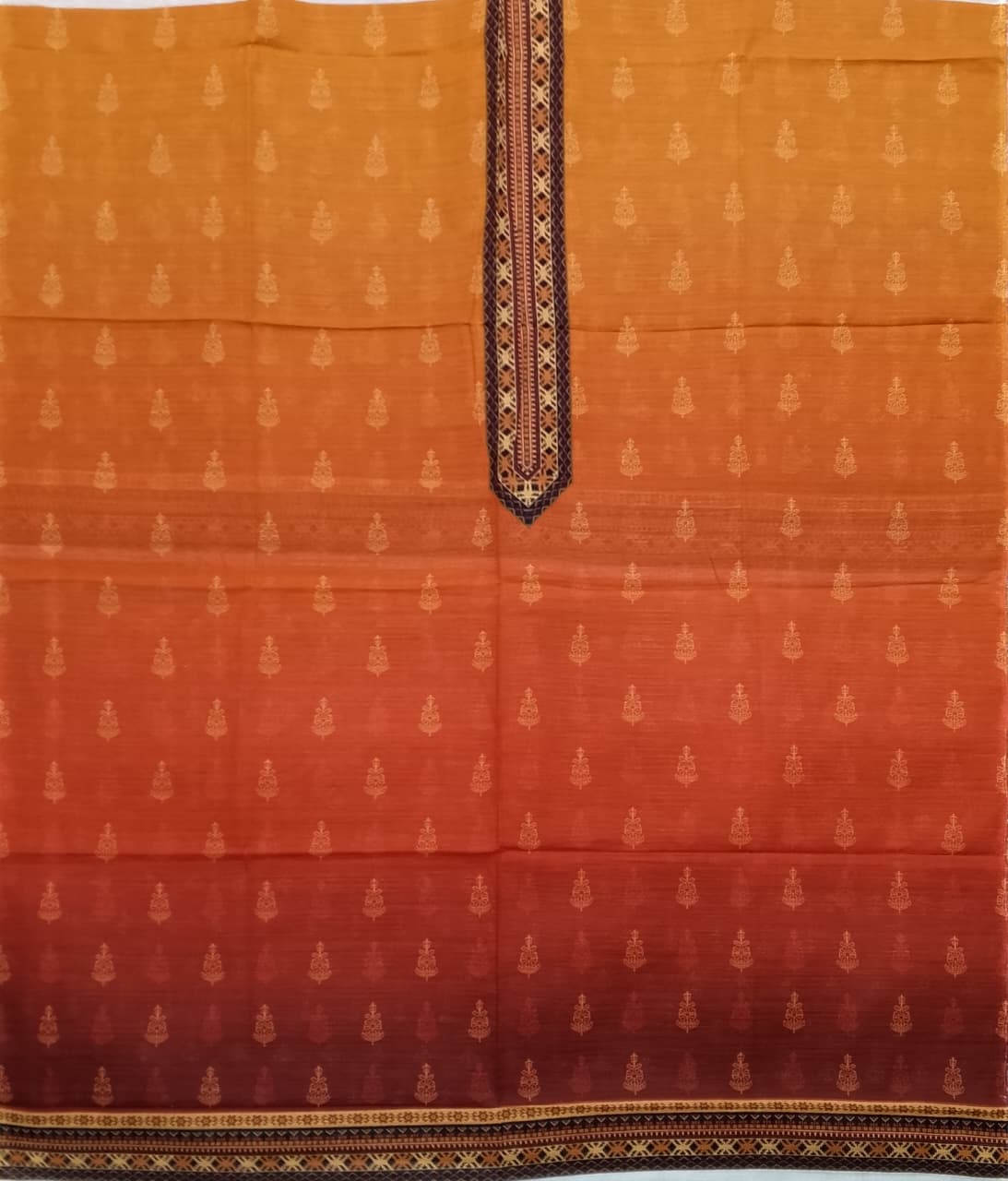 Bin Inam Printed Doriya Single Shirt-D3