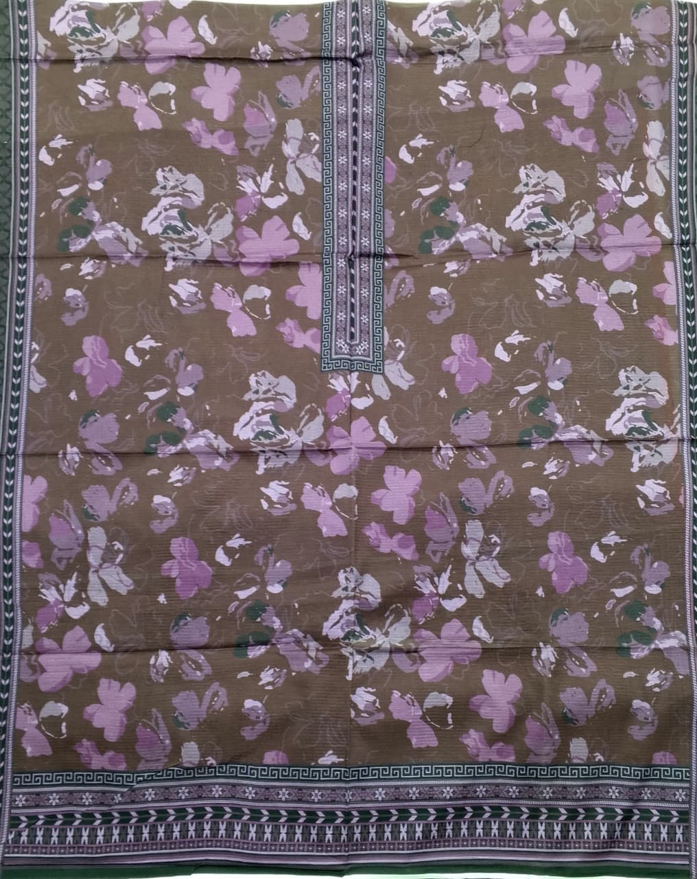 Bin Inam Printed Doriya Single Shirt-D9