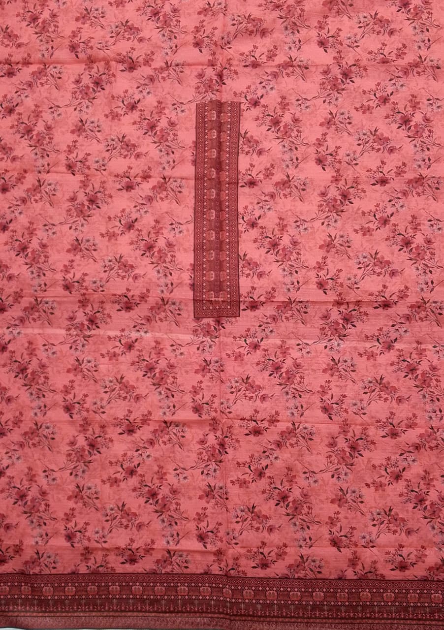 Bin Inam Printed Doriya Single Shirt-D10