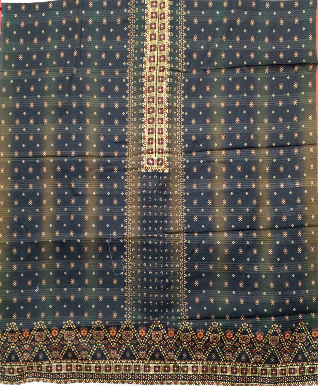 Bin Inam Printed Doriya Single Shirt-D17