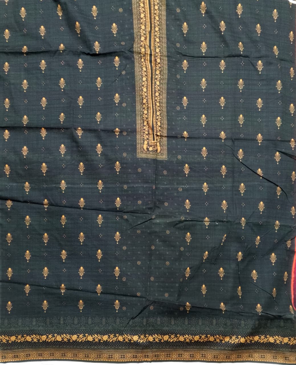 Bin Inam Printed Doriya Single Shirt-D19