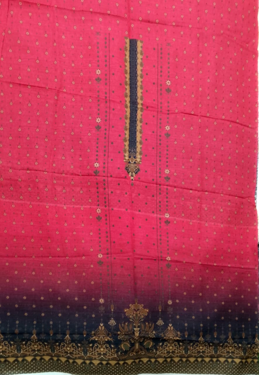 Bin Inam Printed Doriya Single Shirt-D18