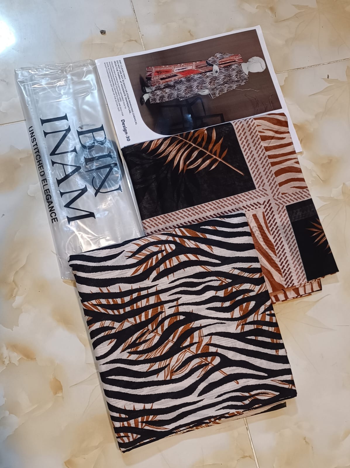 Bin Inam Banadora Allover Lawn 3pc D02