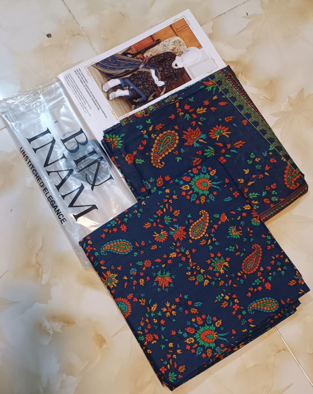 Bin Inam Banadora Allover Lawn 3pc D04