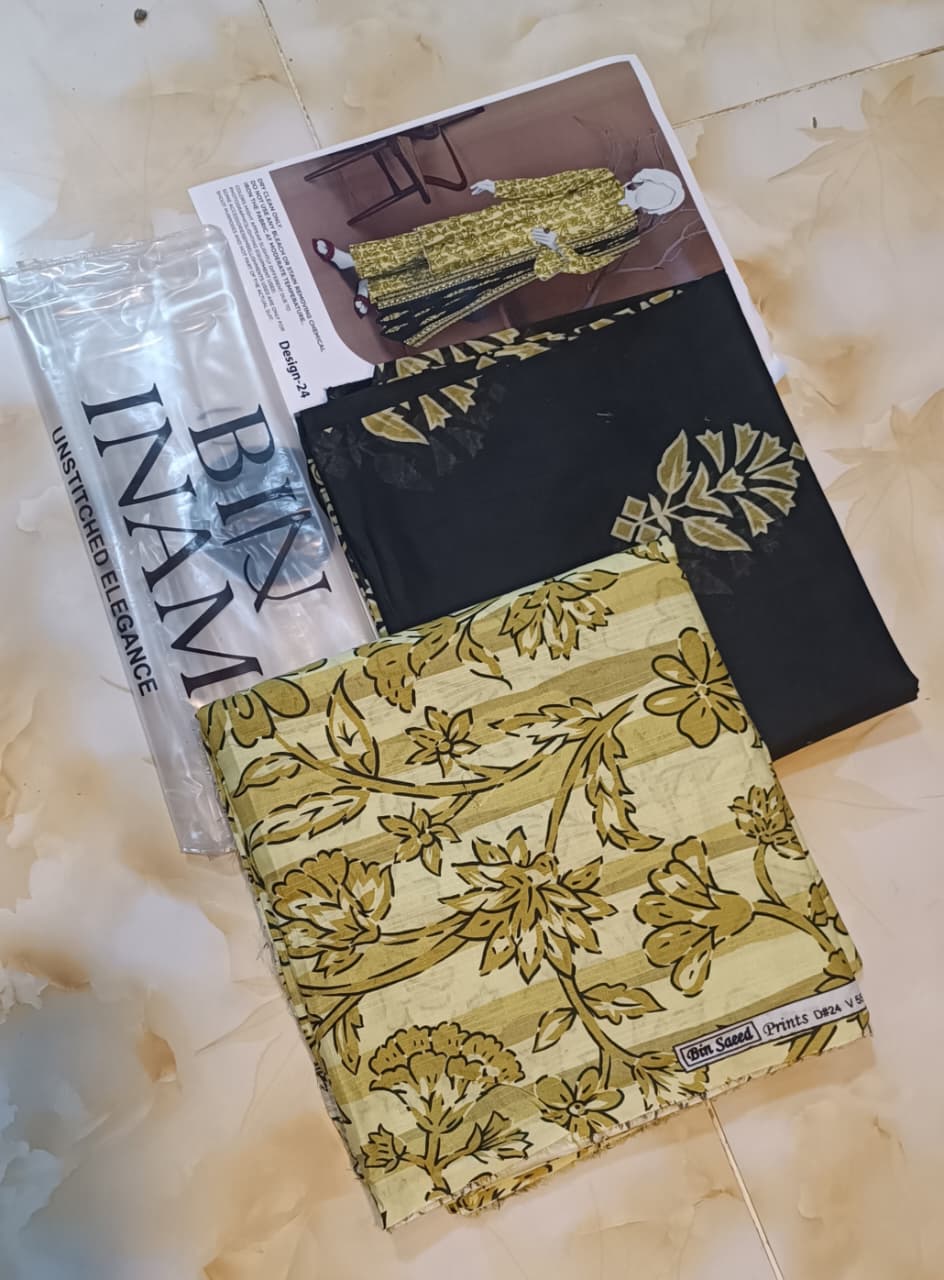 Bin Inam Banadora Allover Lawn 3pc D07