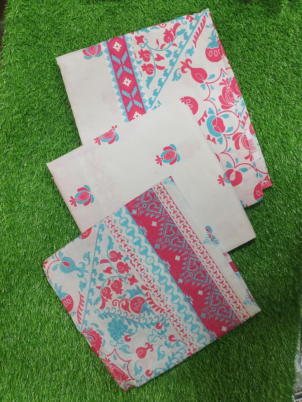 Bonanza Satrangi Prinetd Lawn 3pc D05