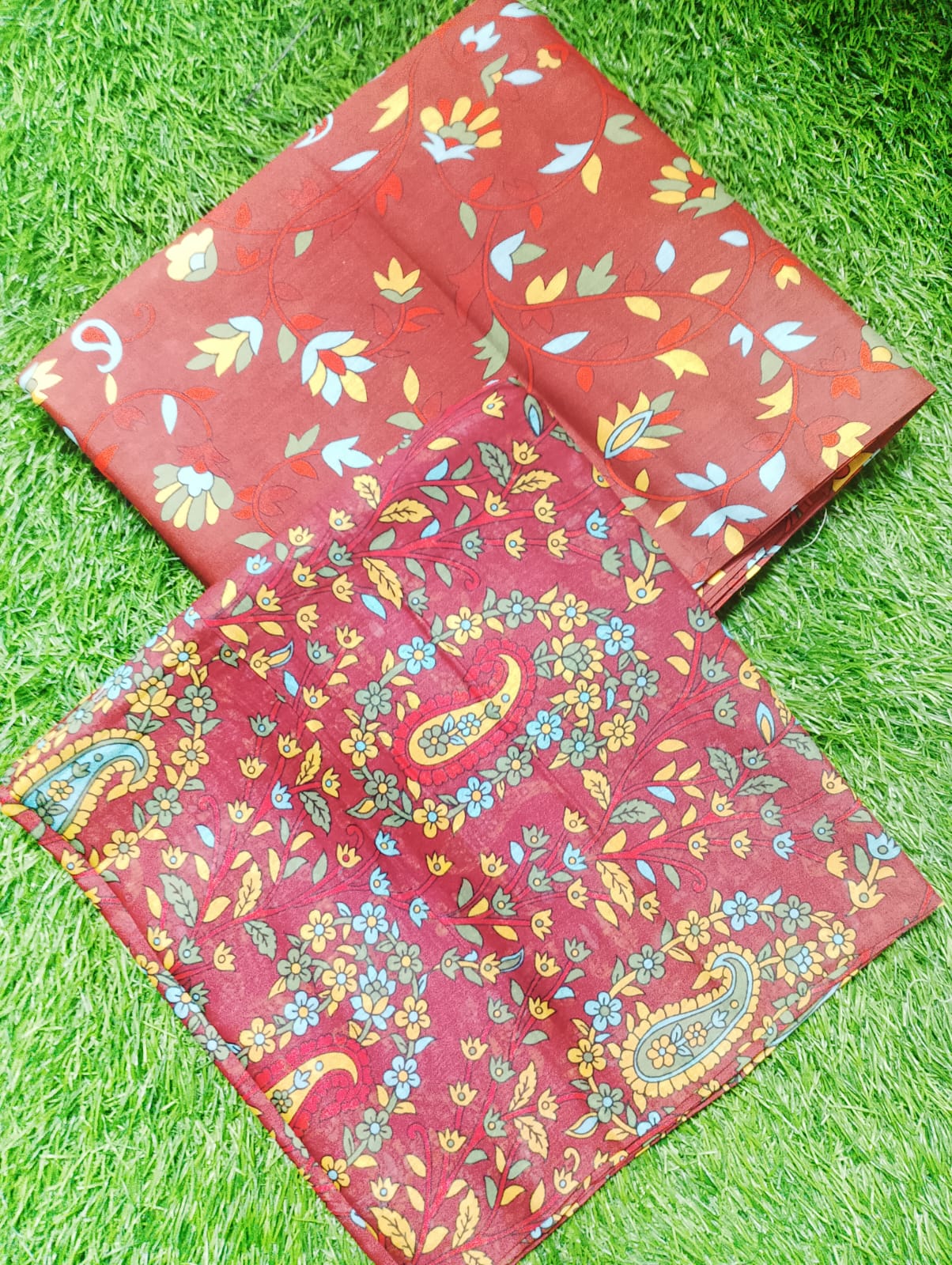 Insaf Misri Gold Printed 3pc D6