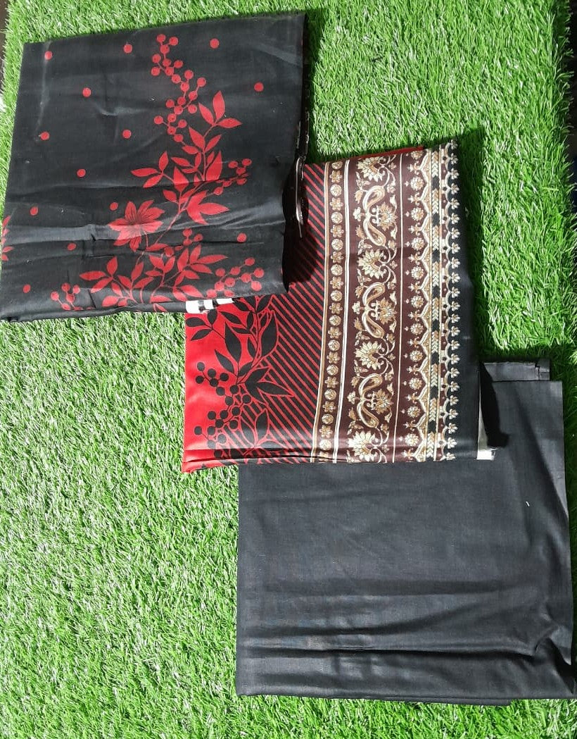 Insaf Misri Printed Lawn 3pc D1