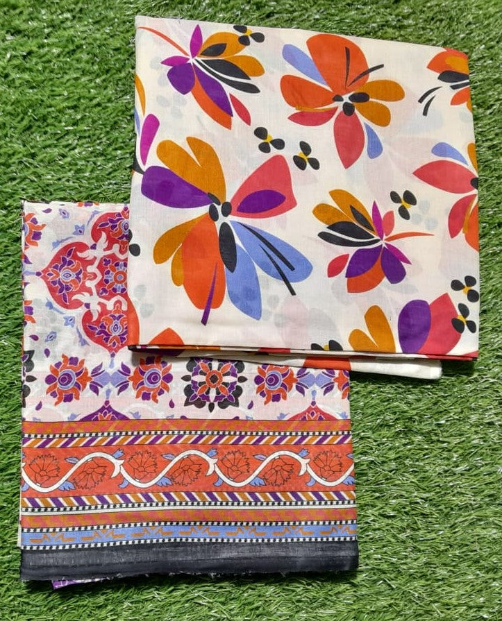 Bin Inam Banadora Allover Printed Lawn 3pc D6