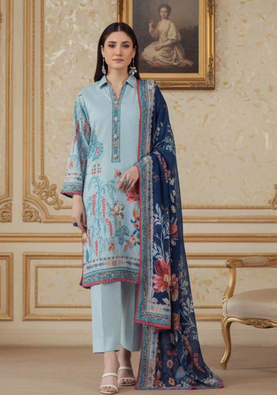 Salina Printed Lawn 3pc Vol.06 D6