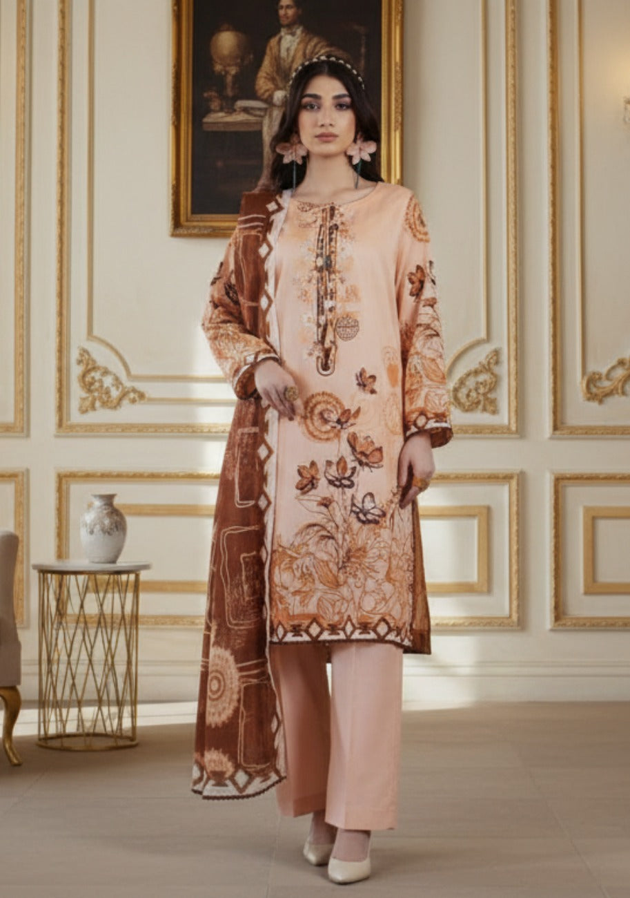 Salina Printed Lawn 3pc Vol.06 D3