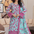 Bin Inam V9 Printed Premium Lawn 3pc D9