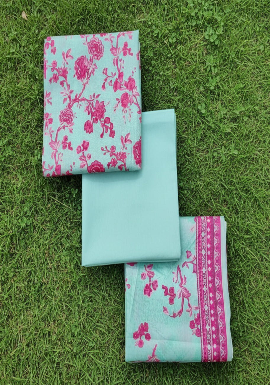 Bin Inam V9 Printed Premium Lawn 3pc D9